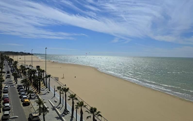 Апартаменты Bajo Con Terraza Piscina Y Jardin Санлукар-де-Баррамеда Экстерьер фото